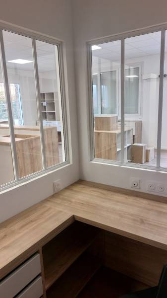 Aménagement de bureaux professionnels au Perreon près de Villefranche sur Saone