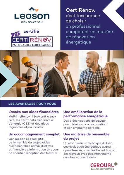 Choisir une entreprise qualifiée RGE Offre Globale à Macon en Saône-et-Loire