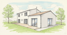 Notre zone d'activité pour ce service Travaux de rénovation complète d'une maison avec prise en charge de tous les corps de métier